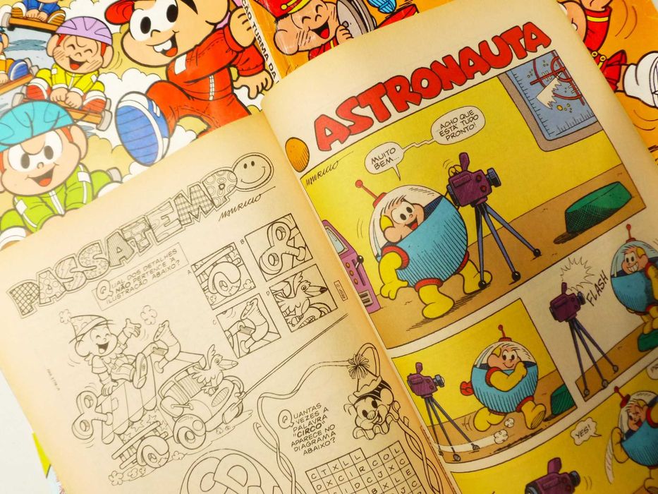 Almanacão Turma da Mônica : nº19; nº20; nº21; nº38 e nº39