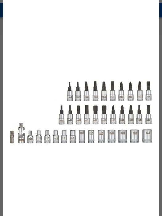 conjunto chaves roquete 46 peças parkside