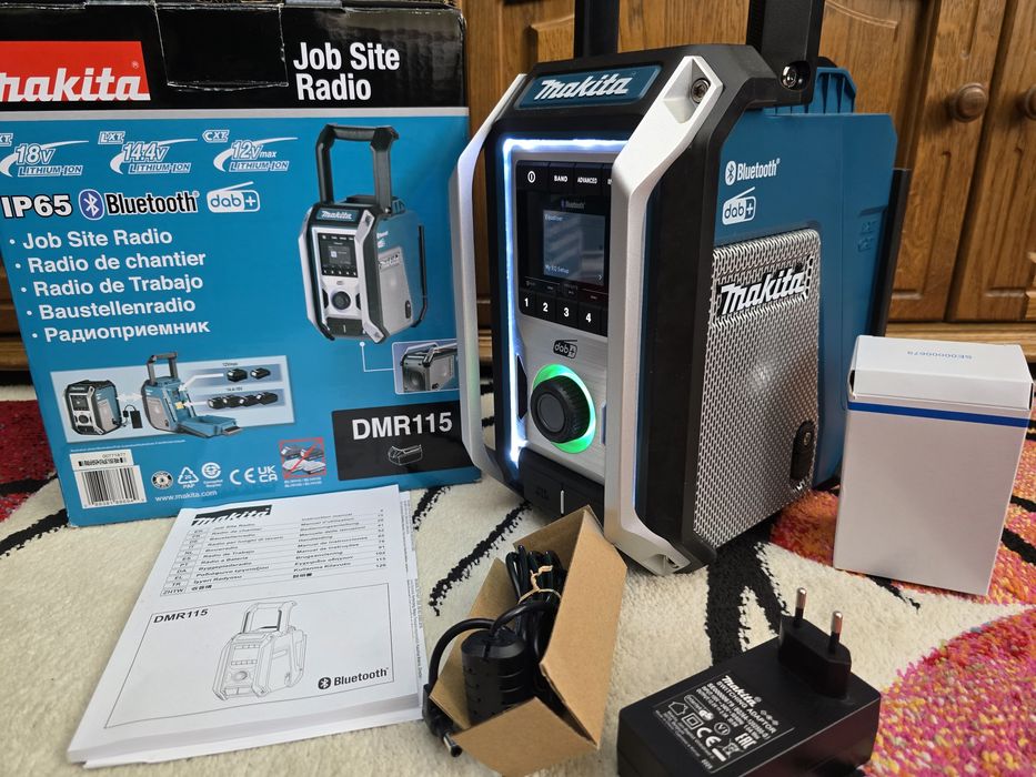 Radio Makita DMR115 Bluetooth nowe