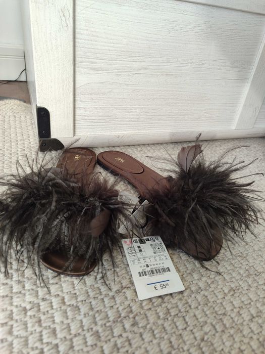 Нові босоніжки шльопанці zara