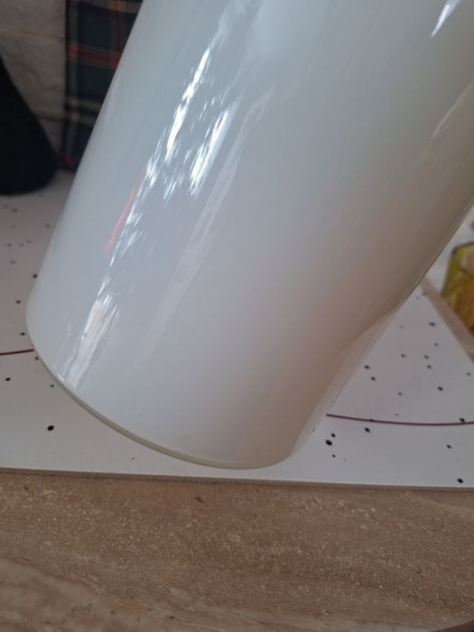 Duży  Wazon Ząbkowice biały