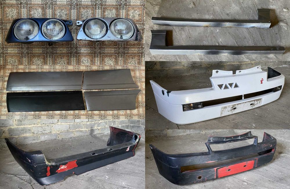 Zestaw Pakiet Opel Kadett E Irmscher Sprint Viva Lampy Zderzak Progi