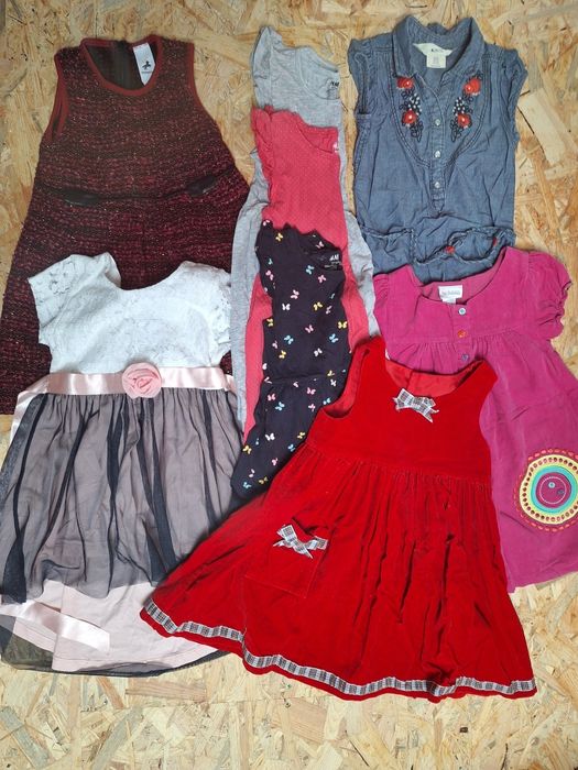 Mega paka ubrań rozm. 110 dziewczynka + buty 28