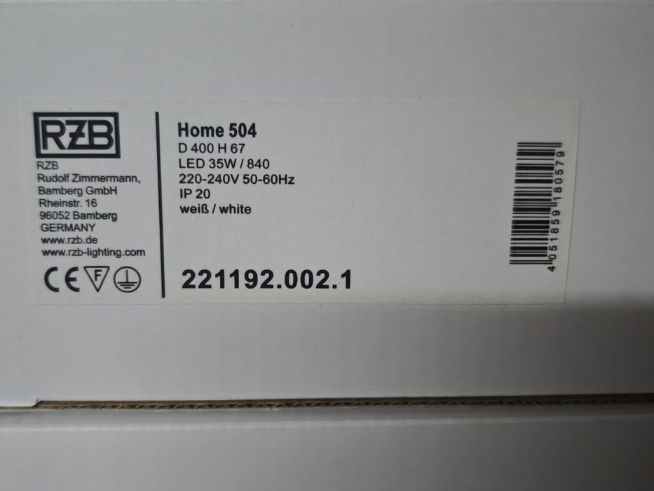 Lampa sufitowa ścienna LED plafon Nowa