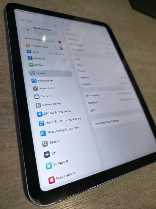 iPad 10 покоління. 256GB. Blue. Без обмежень. Гарантія