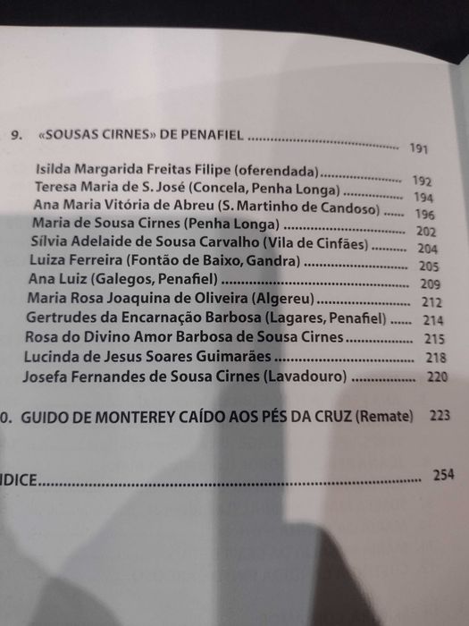 S. Cristóvão de Nogueira (Cinfães) Vol,8 Linhagens, Famílias etc