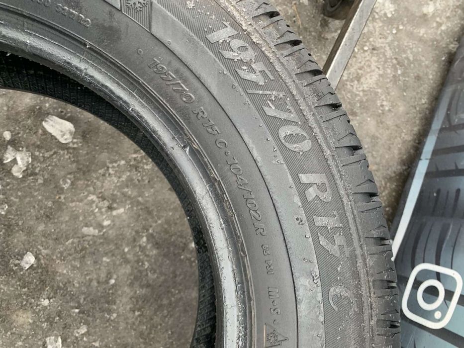 Шини 195/70 R15C Matador зима 2023 рік 7,8 мм