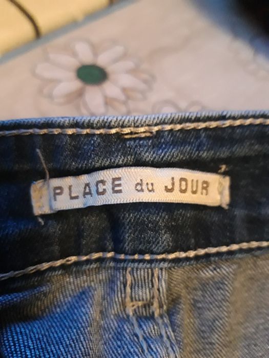 Spodnie jeansowe damskie S/36 Place du Jour