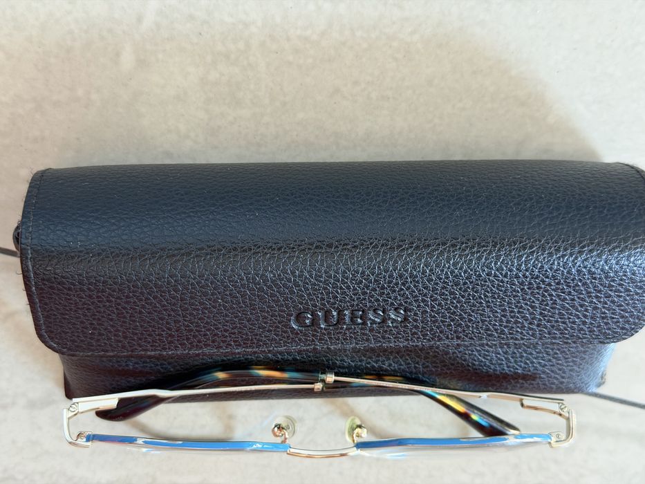 Guess oprawki okulary złote