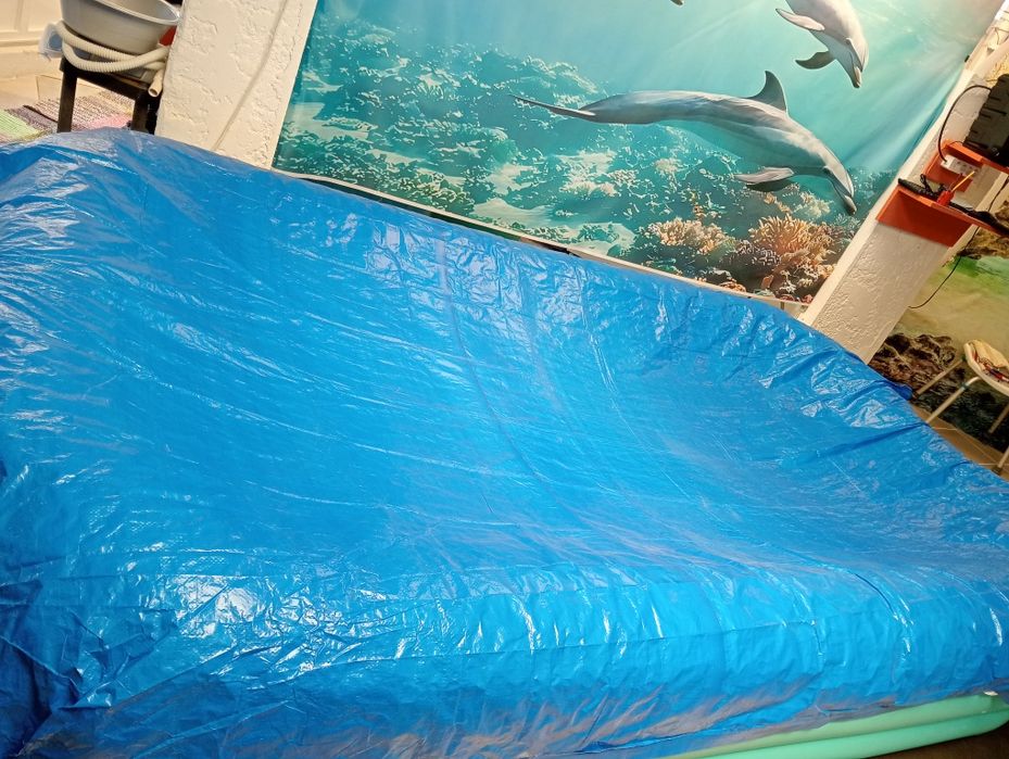 Capa para piscina insuflável