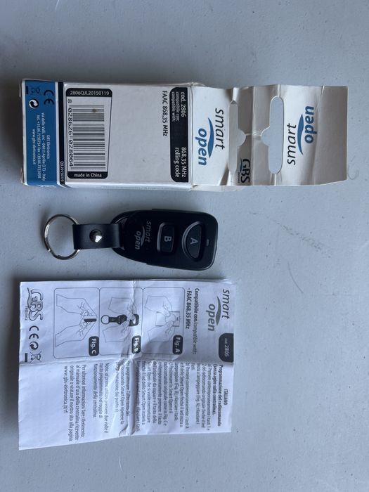 Comando de garagem smart open