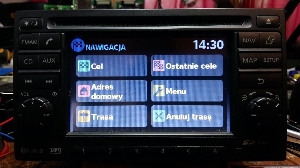 Radio kod polskie menu naprawa nawigacje Ford Audi VW Skoda Nissan Kia