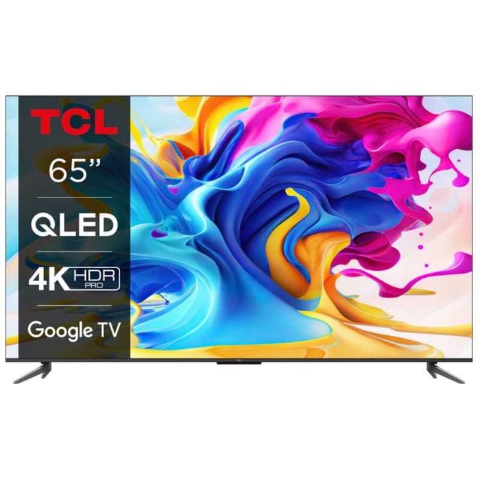 TCL 65C649 65 QLED 4K Ultra HD Smart TV WiFi Titanium – Televisão