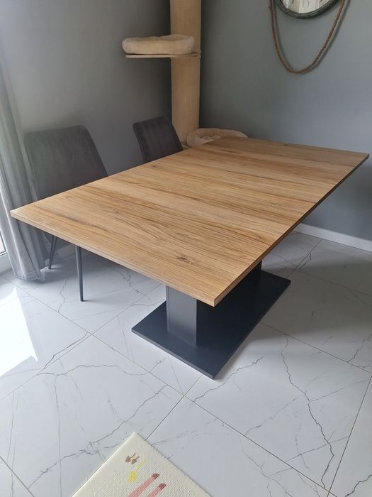 Duży stół loftowy rozkładany 160x90 200x90