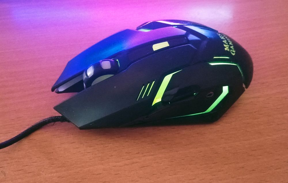 Rato Gaming com LED