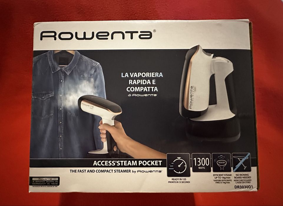 Ferro vertical a vapor "Rowenta"