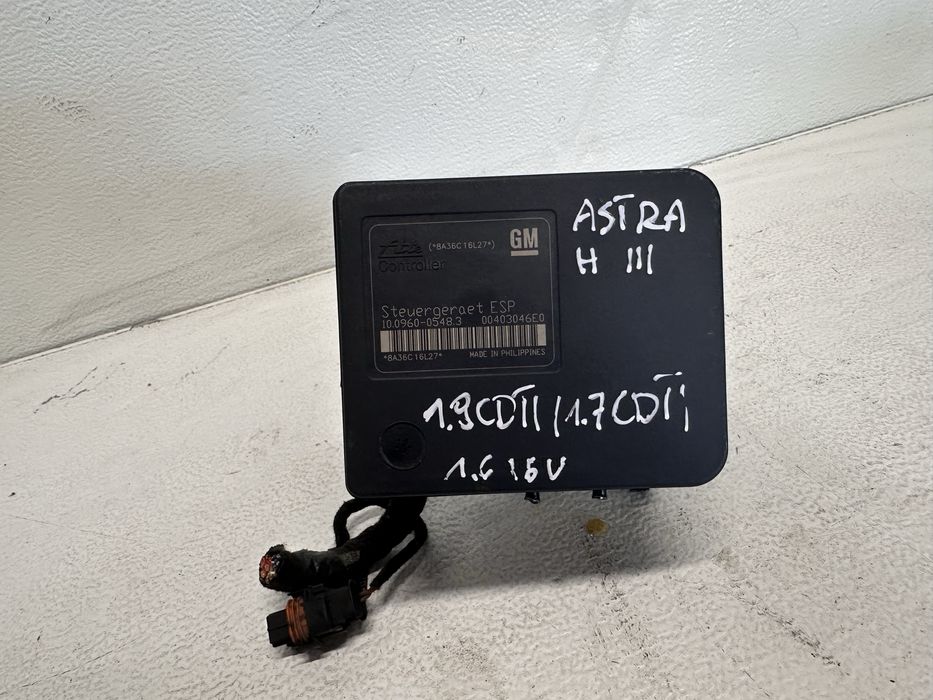 Pompa ABS Opel Astra H III 1.7/1.9 CDTI 1.6 16V 0040.3046.E0