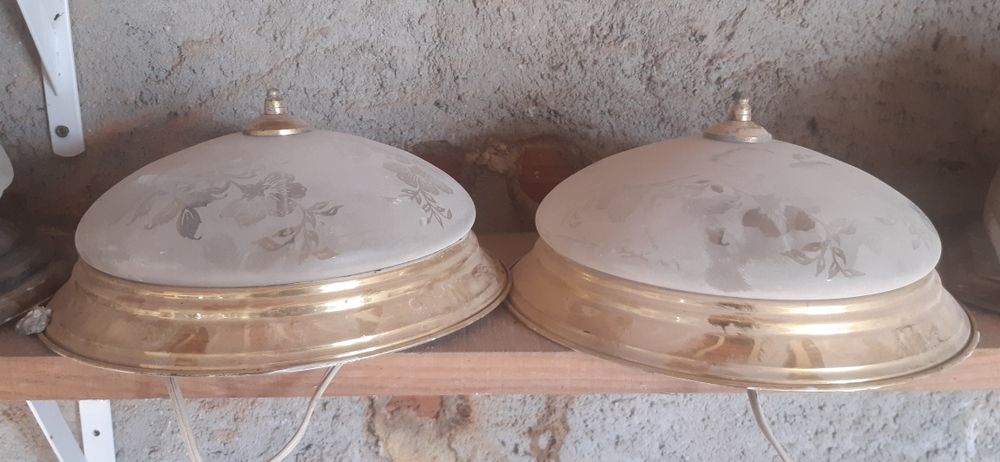 2 candeiros de tecto