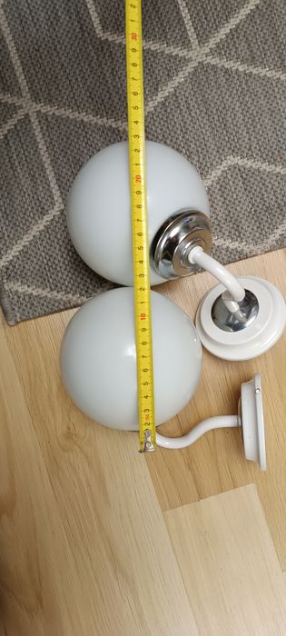 Kinkiety kule szklane