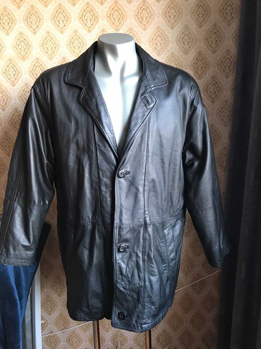 Мужская кожаная куртка  Muller размер 54-56