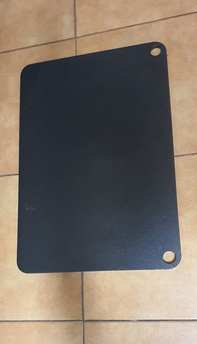 Placa pizza aço carbonico
