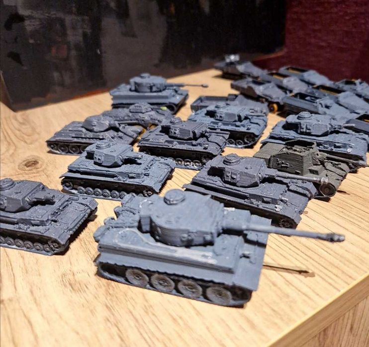 Czołgi modele 1:100