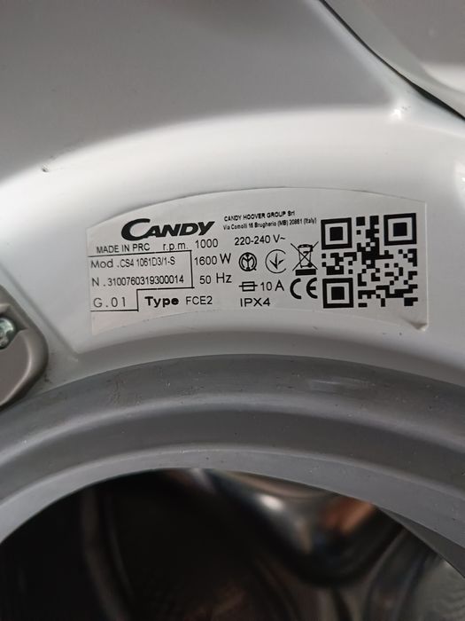 Pralka Candy CS4 1061D3/1-S