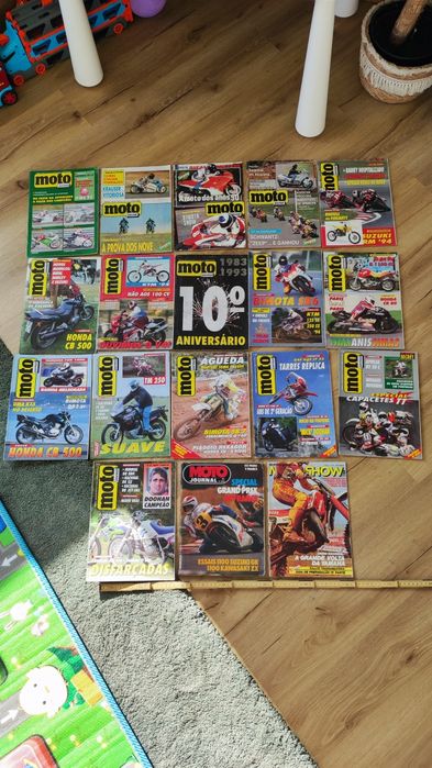 Revistas Moto Jornal Antigas