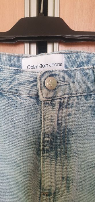 Długa spódnica jeansowa Calvin Klein
