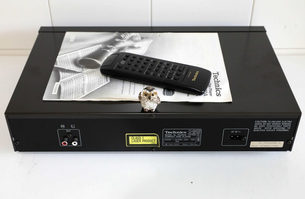 Technics SL-PG460A Compact Disc Player