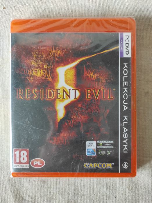Resident Evil V 5 PL Pc Nowa Folia