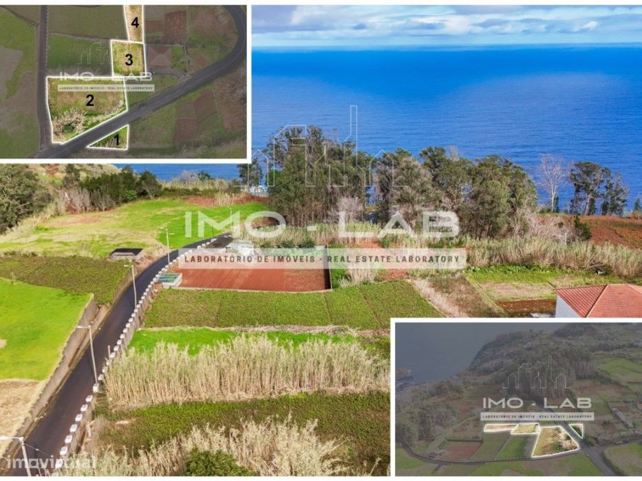 Terreno plano com 2128m2 - Porto Moniz