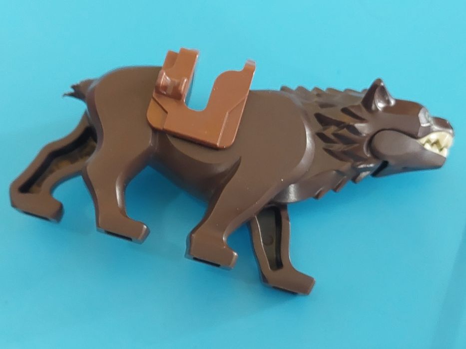 Lego Hobbit brazowy Warg