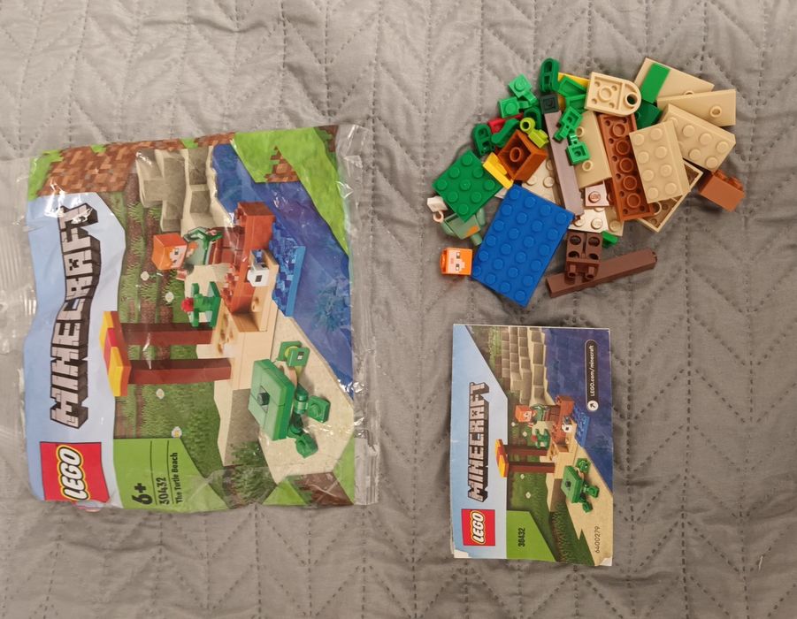 Klocki LEGO Minecraft  30432 Plaża żółwi