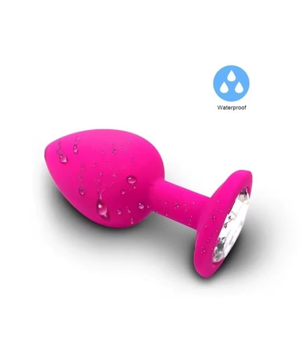 Силиконовая неоновая розовая пробка