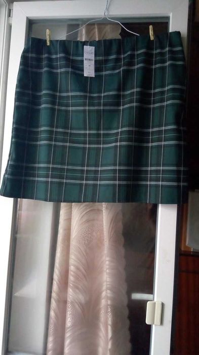 Юбка карандаш Новая на резинке трикотаж р 60-62