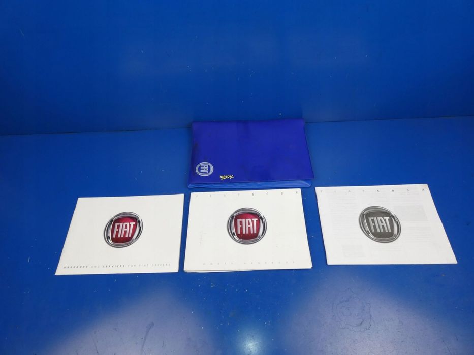 FIAT 500X 500 INSTRUKCJA OBSŁUGI KSIĄŻKI ETUI