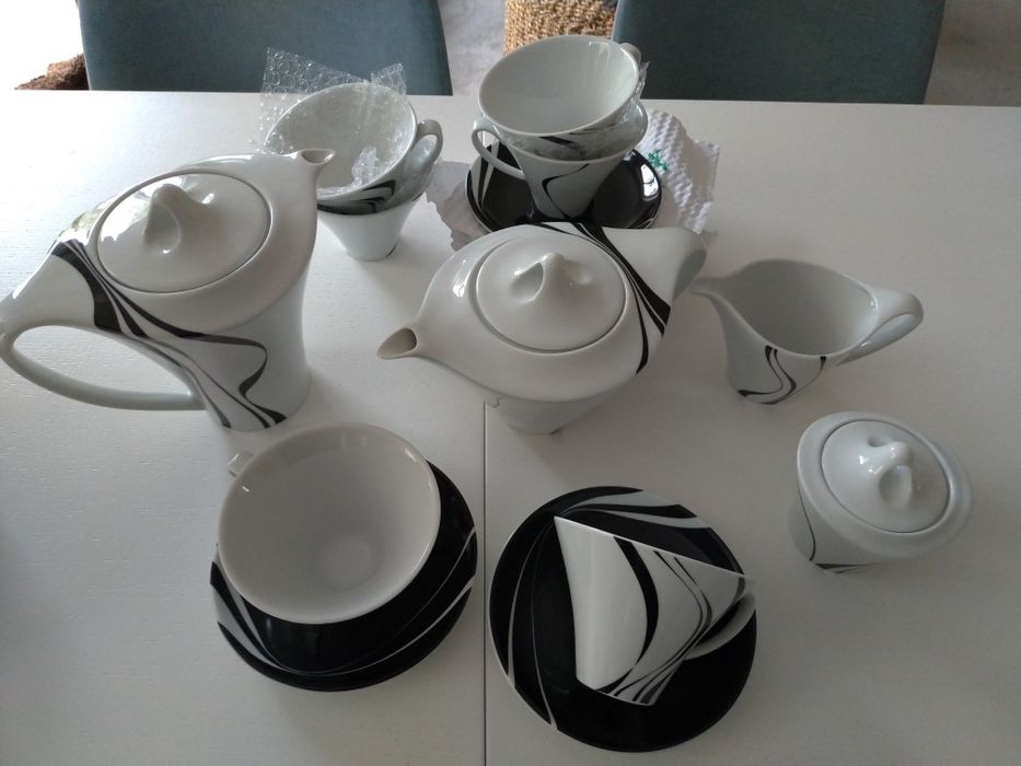 Conjunto de chá de porcelana SPAL