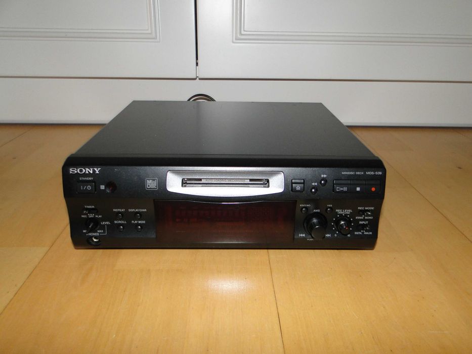 Profesjonalny Odtwarzacz Minidisc DECK MDS S-39.Ideał.Mega Okazja.Japan
