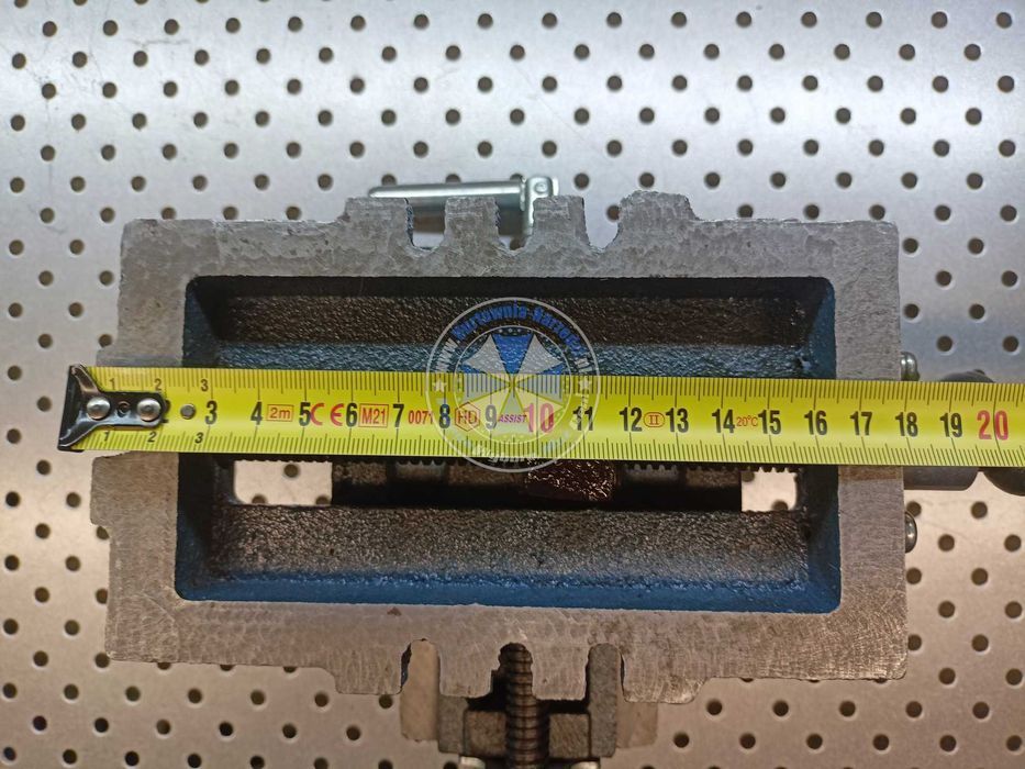 Imadło maszynowe imadło krzyżowe, dwuosiowe, 75mm imadło do wiertarki