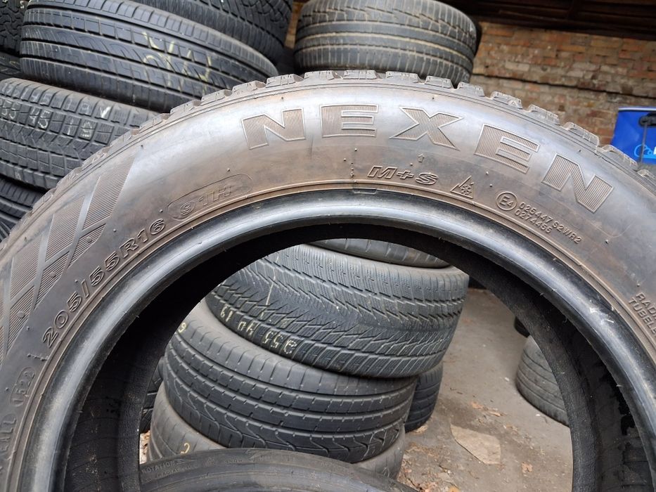 распаровка шины б/у 205/55 R16 Nexen Win Guard