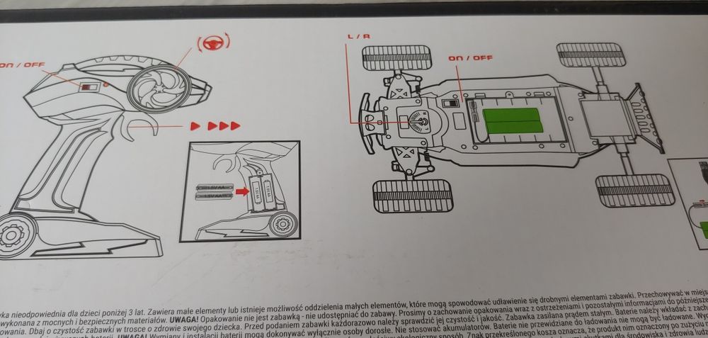 Auto king zdalnie sterowany RC pilot