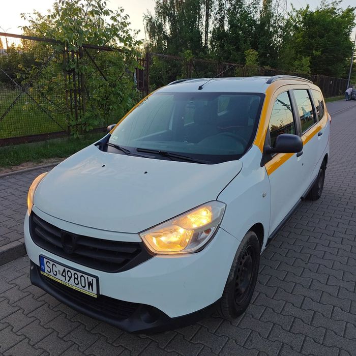 Dacia Lodgy Mpi, lpg, 7 osob, 3 rzad, 9 lat leg butli, zregenerowana skrzynia bieg