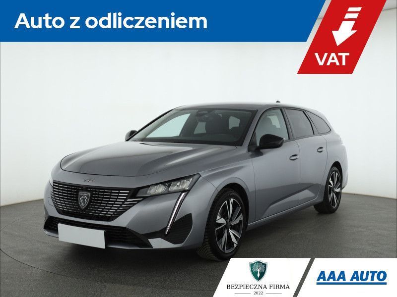 Peugeot 308 1.2 PureTech, Salon Polska, 1. Właściciel, Serwis ASO, VAT 23%, Skóra,