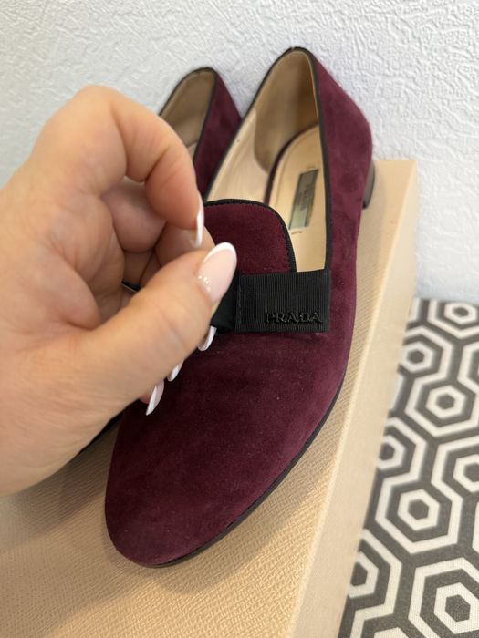Туфлі лофери Прада Prada 38 р.