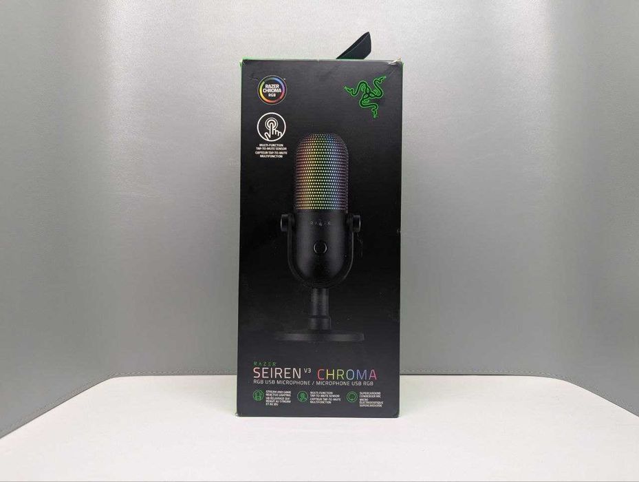 Мікрофон Razer Seiren V3 Chroma Black