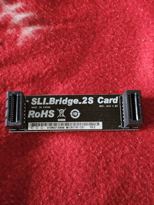 Nowy mostek SLI Bridge 2S Card – do kart graficznych NVIDIA
