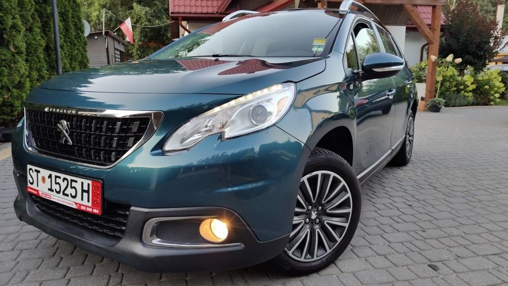 PEUGEOT 2008 1.2 T 2016R Tylko 124TYS KM Fabryczny Lakier