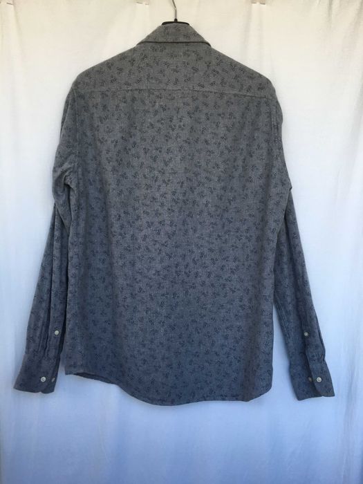 Camisa flanela cinza Pierre Cardin