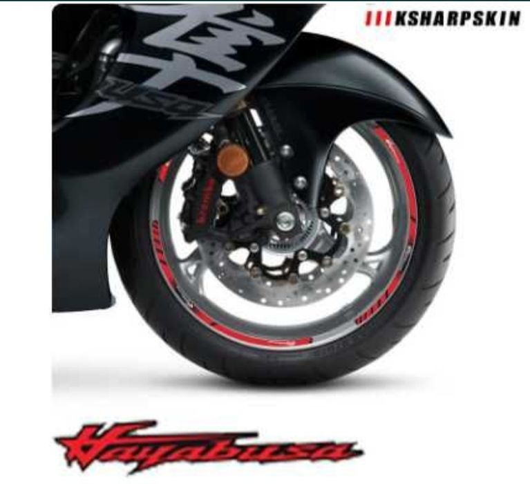 Suzuki Hayabusa ( tank pad + fita jantes)